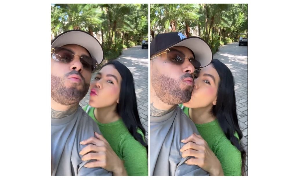 Nicky Jam junto a su suegra, Diana Patricia