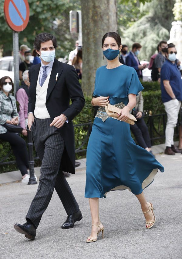 Sofía Palazuelo en la boda de Belén Corsini 