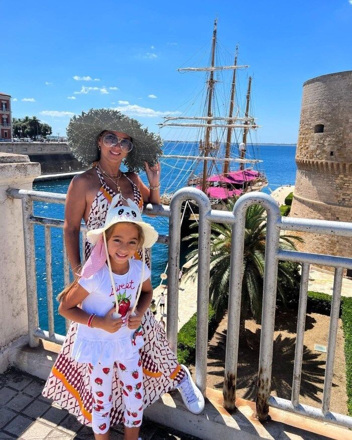 Adamari López y su hija Alaïa