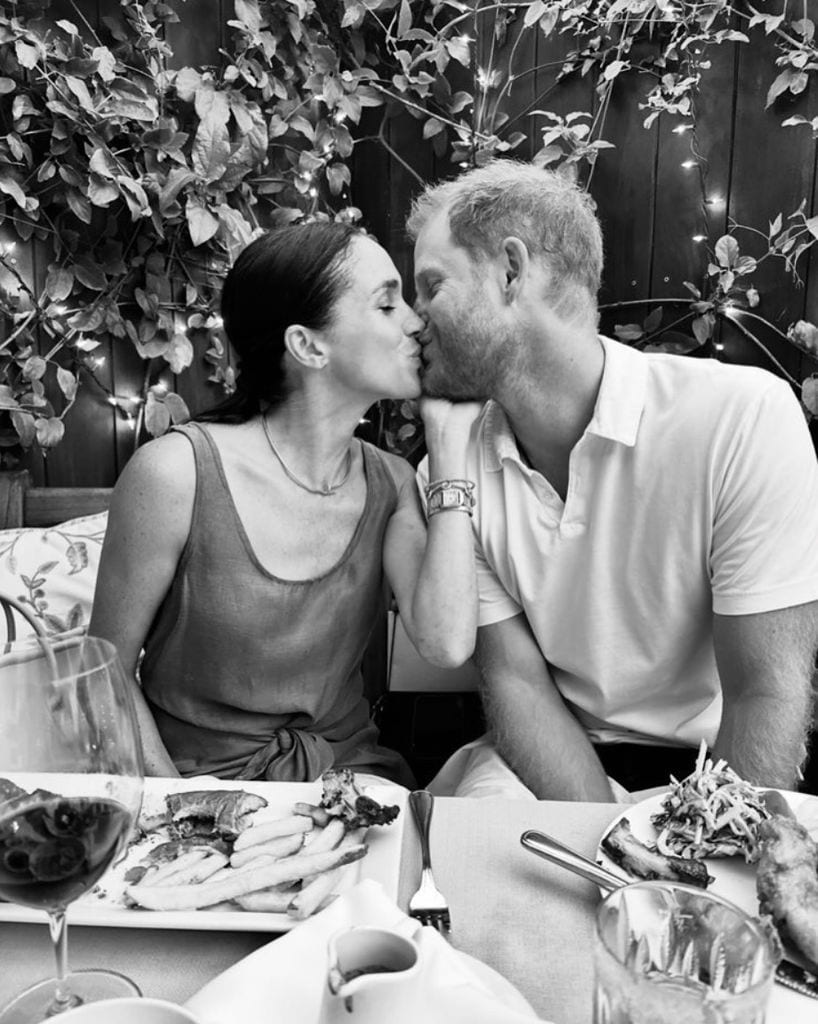 Meghan Markle y su romántica dedicatoria al príncipe Harry