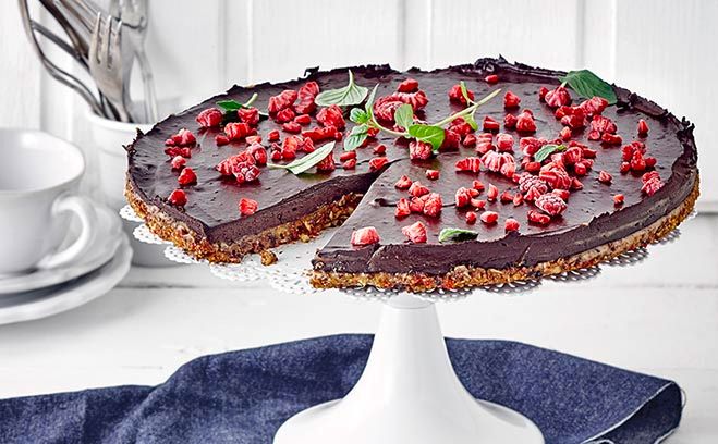 TARTA DE CHOCOLATE VEGANA