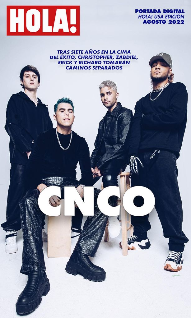 CNCO Portada Digital HOLA! USA