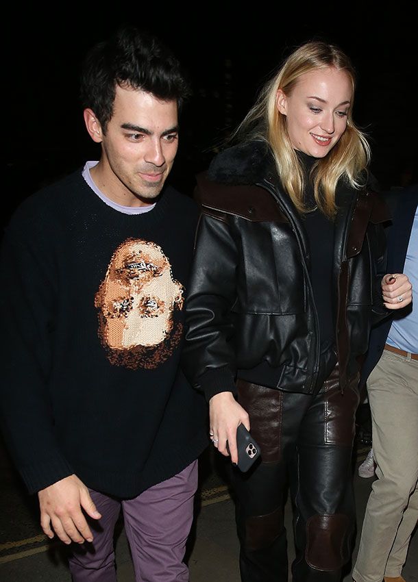 Joe Jonas y Sophie Turner