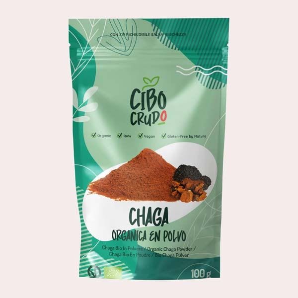 Hongo Chaga Orgánico de CIBO CRUDO