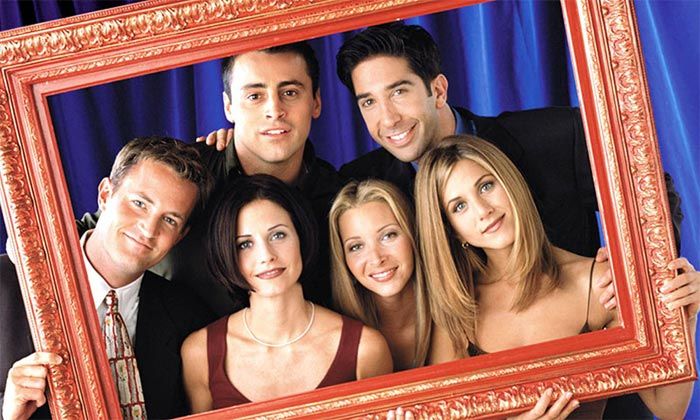 Jennifer Aniston y los actores de Friends