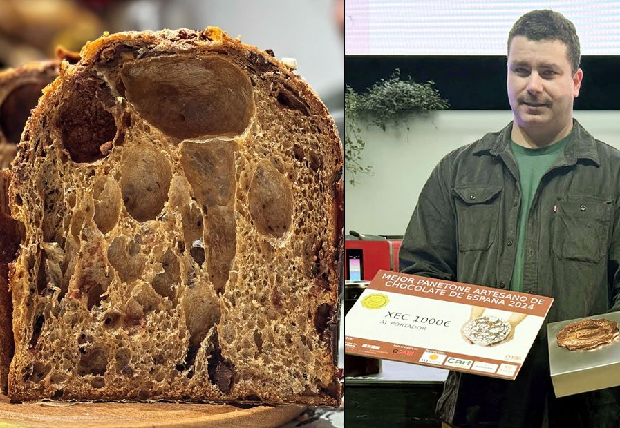 Felipe de Santa Cruz (pastelería Madeleine by Ferrieres), ganador en la categoría de chocolate