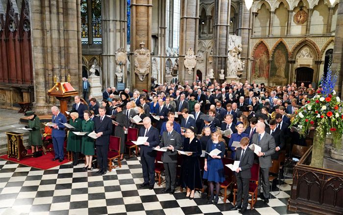 Servicio de acción de gracias en honor al Duque de Edimburgo