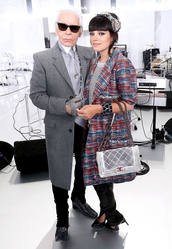 karl lagerfeld lily allen 1a