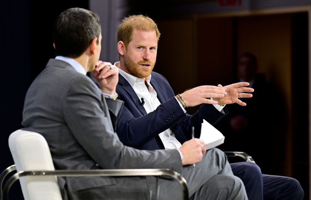 El príncipe Harry en The New York Times Dealbook Summit 2024