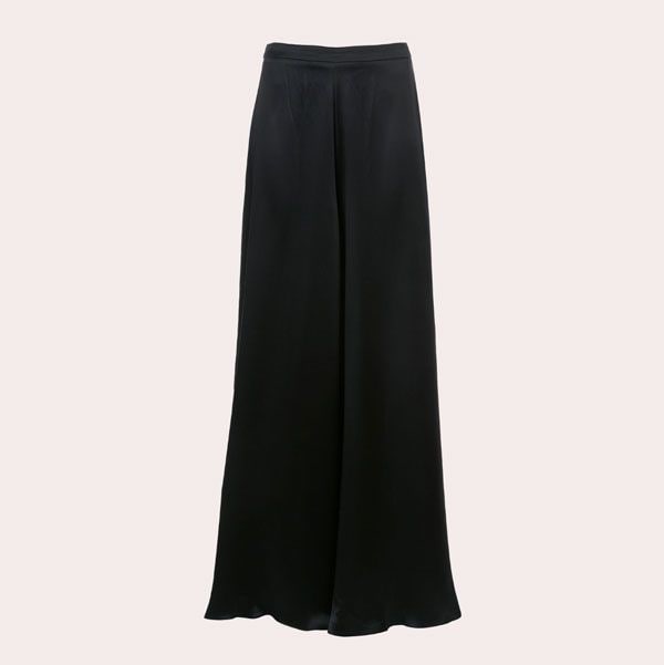 pantalon palazzo negro