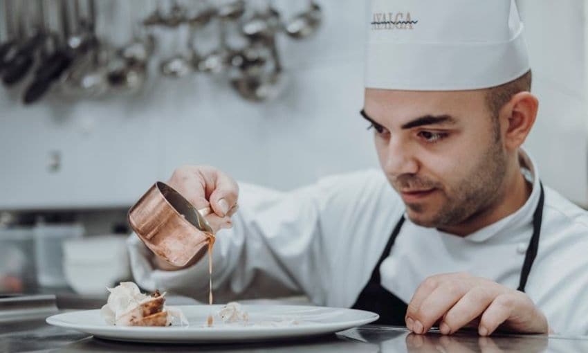 Israel Moreno Torres, chef de Ayalga.