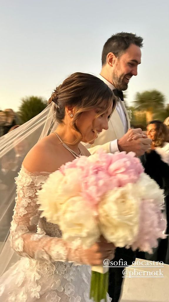 Sofía Castro y Pablo Bernot boda religiosa