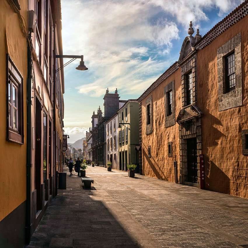 calles del centro hist rico de la ciudad patrimonio de la humanidad de san cristobal de la laguna tenerife