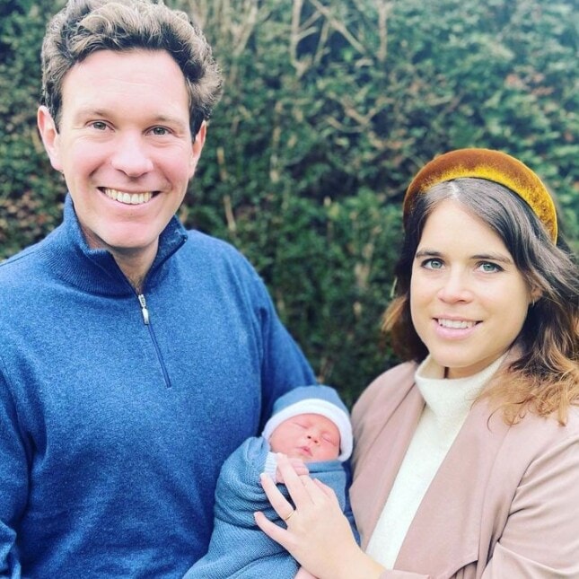 princess eugenie and jack brooksbank royal baby photos