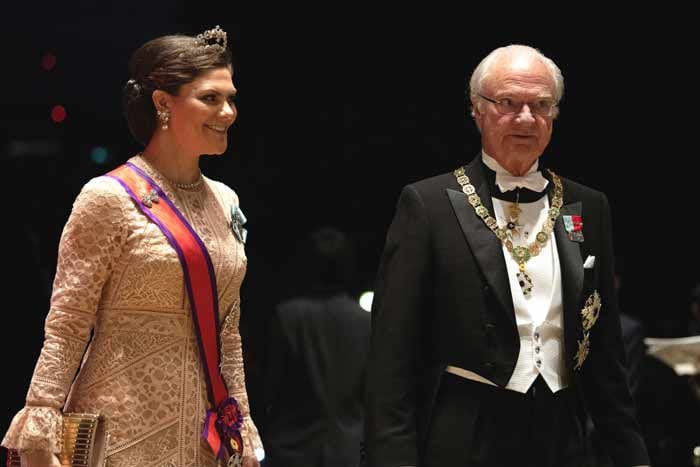 Carlos Gustavo y Victoria de Suecia