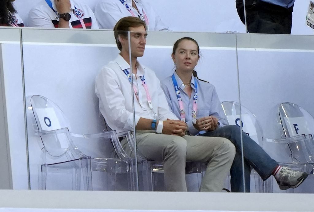 Aelxandra de Hanover y su novio Ben Sylvester Strautmann en los Juegos Olímpicos de París 2024