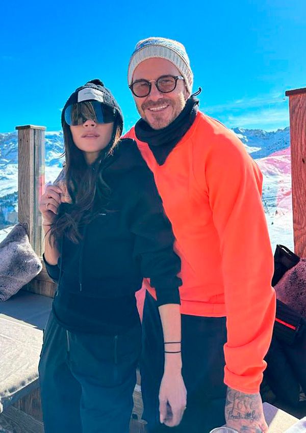 Victoria Beckham con look deportivo 'aprés ski'