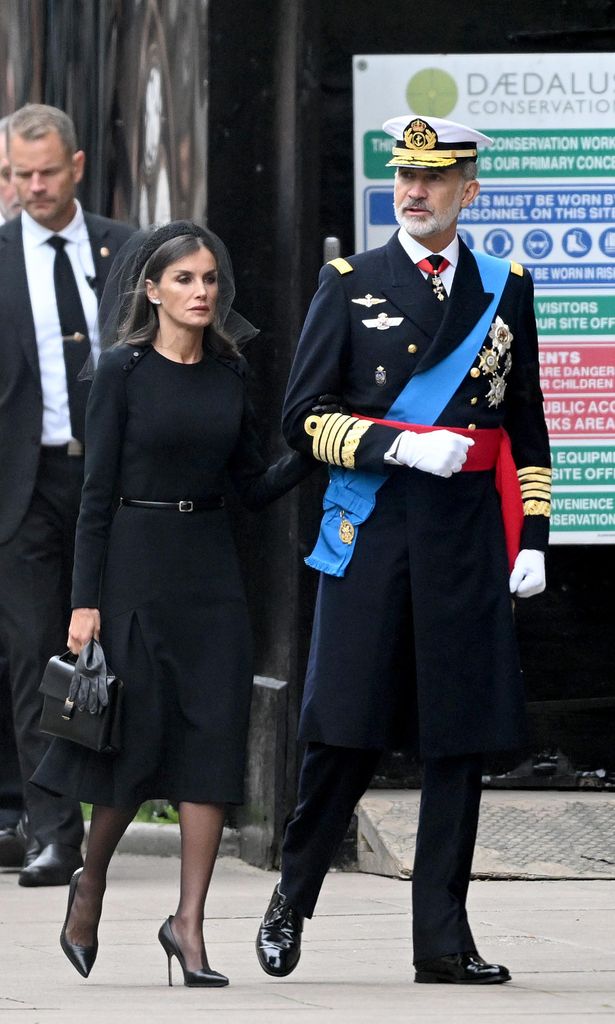 Rey Felipe y reina Letizia