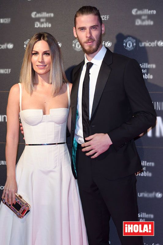 Edurne y David de Gea