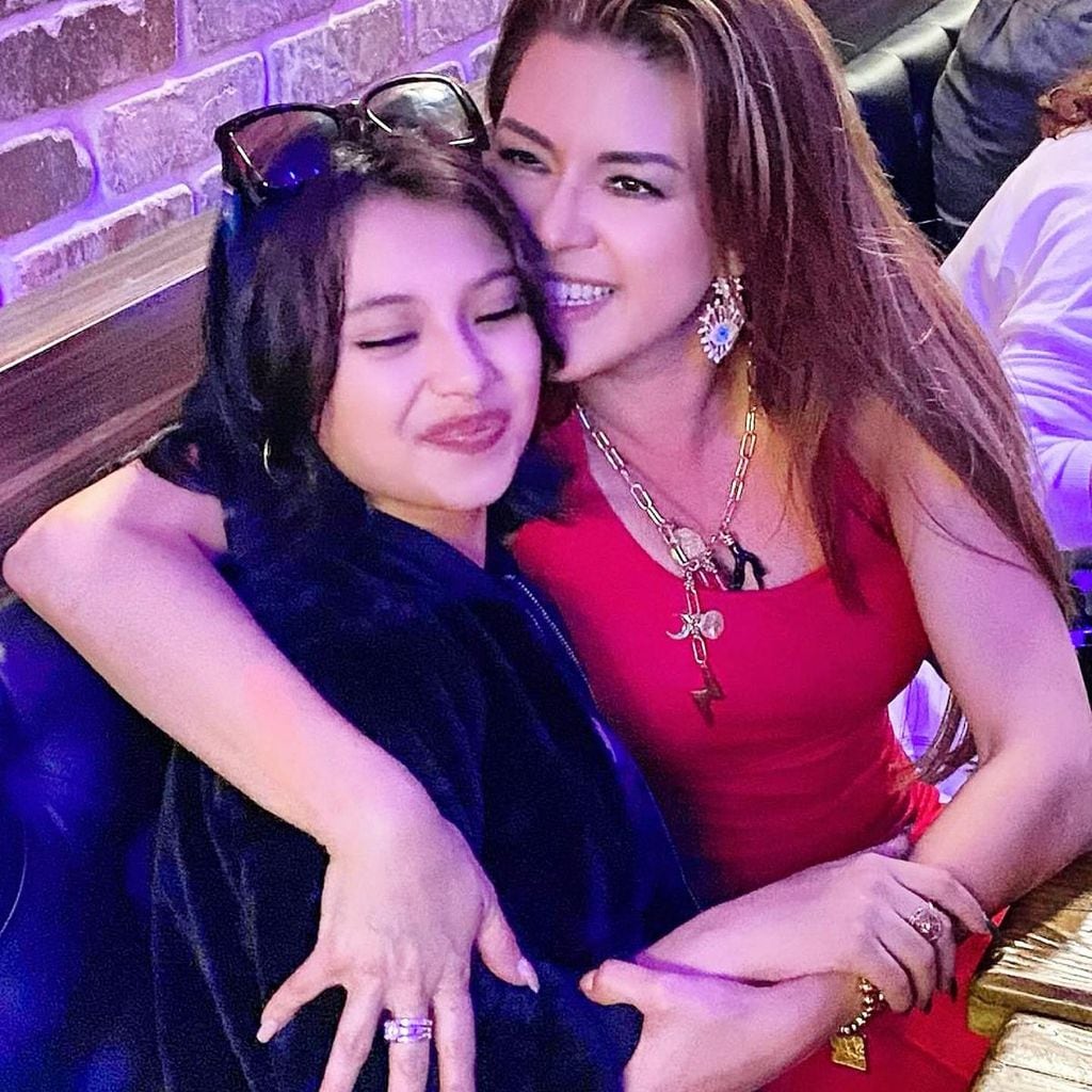 Alicia Machado y su hija Dinorah