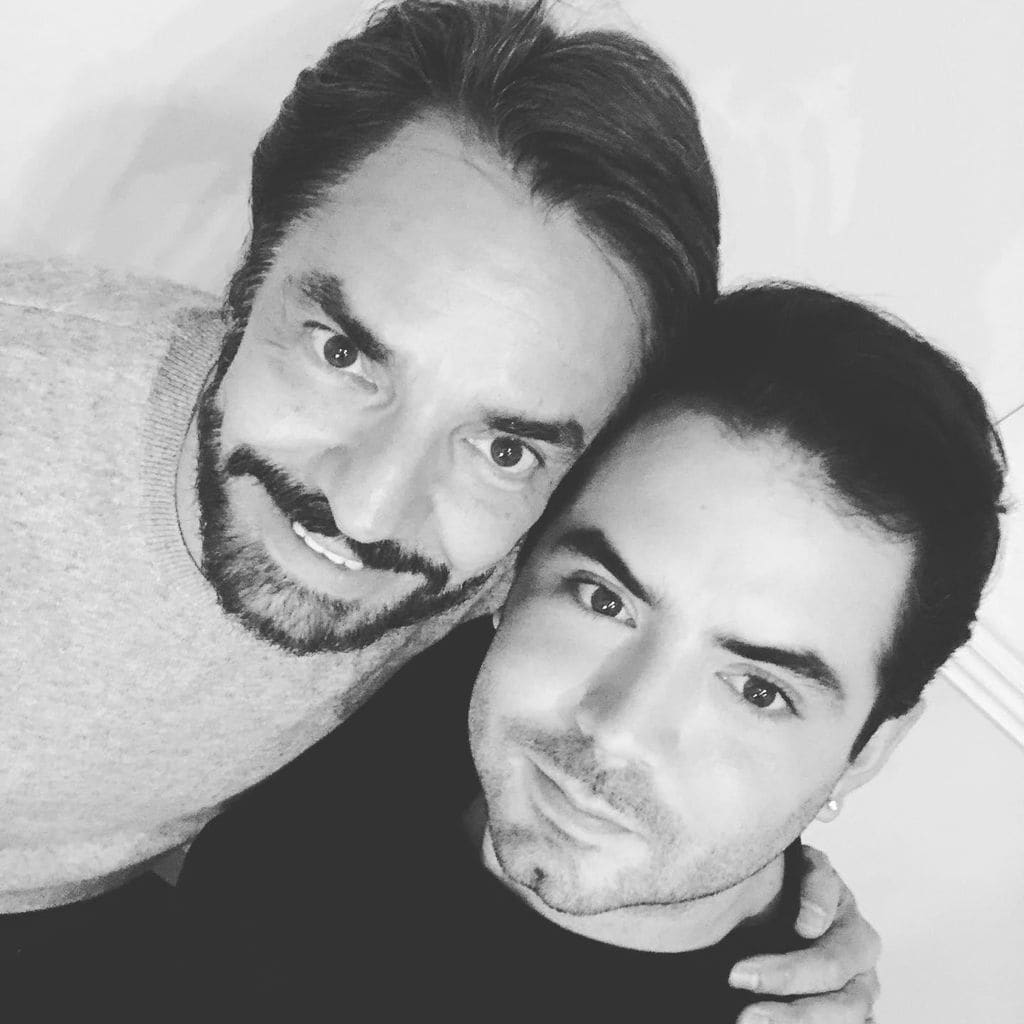 Eugenio Derbez y su hijo, José Eduardo Derbez