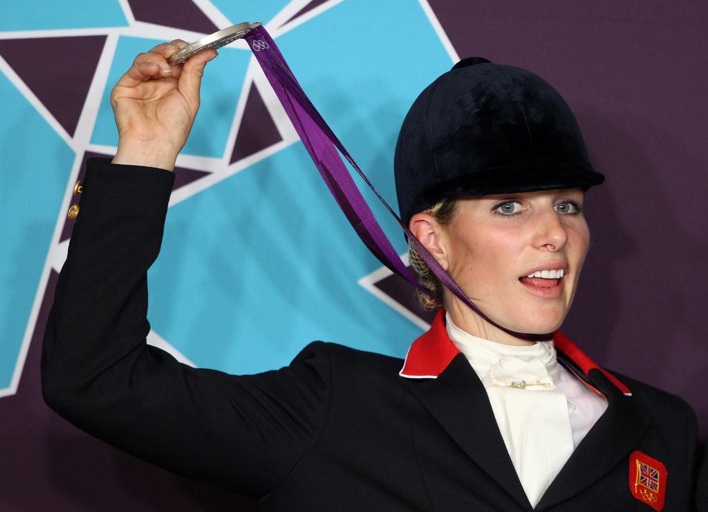 Zara Tindall en los Juegos Olímpicos de Londres