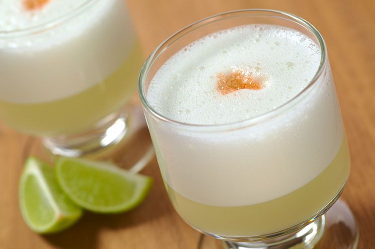 Pisco 'sour' clásico