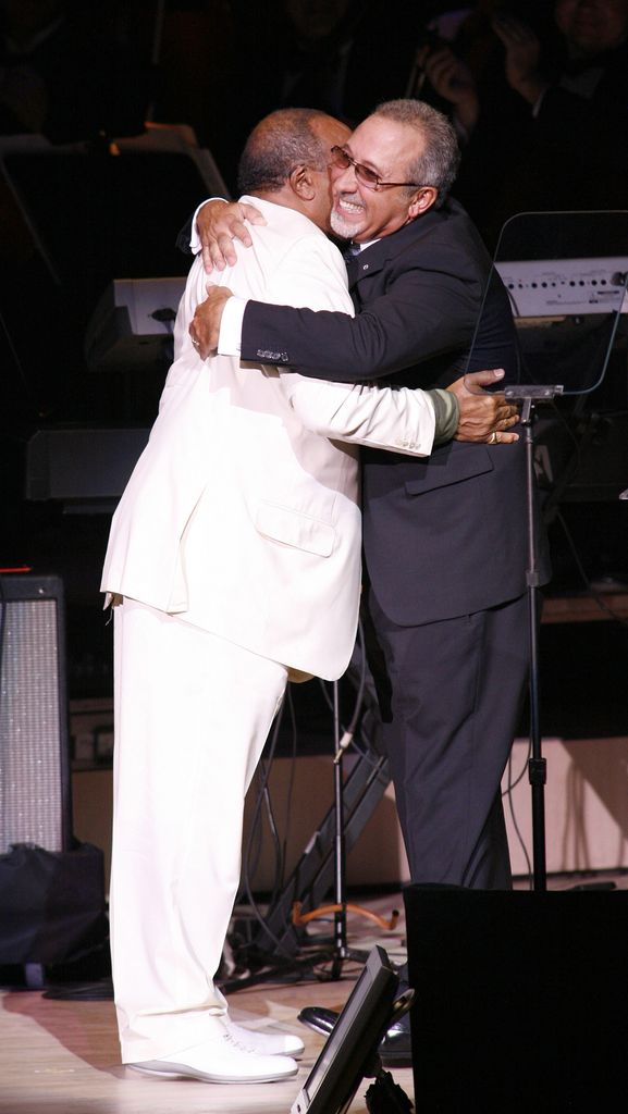 Quincy Jones y Emilio Estefan 