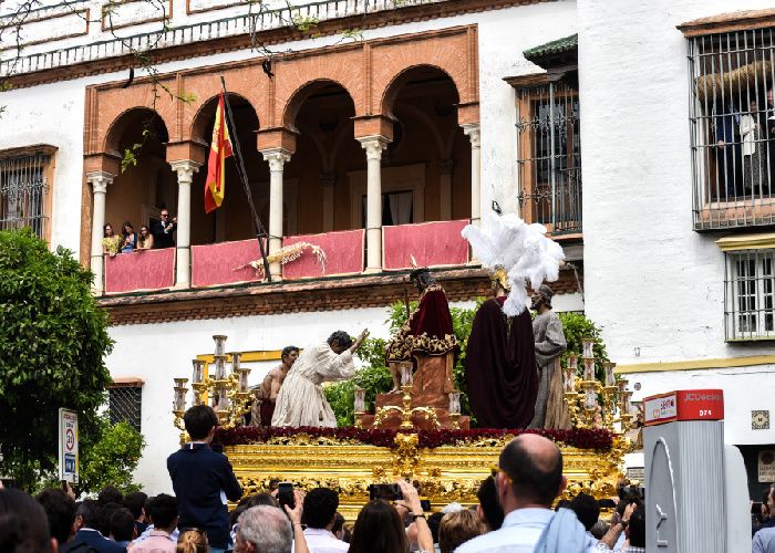 Joaquín Sánchez en la Semana Santa sevillana