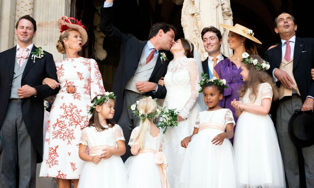 Boda de Amaury de Borbón y Parma y Pélagie de Mac Mahon