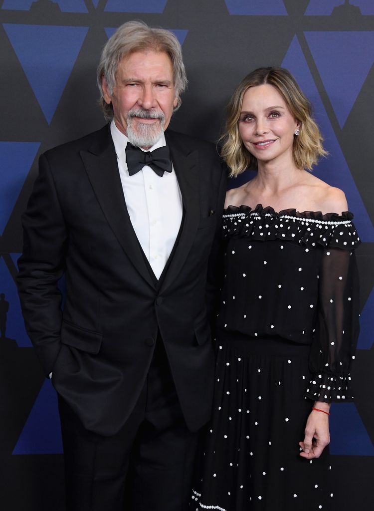 Harrison bought the property shortly before knowing and falling in love with Calista Flockhart