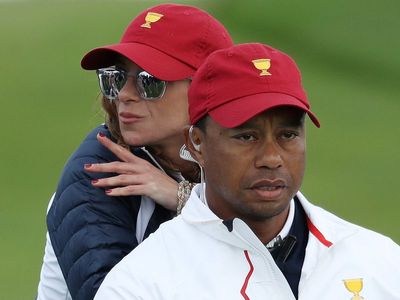 Tiger Woods y Erica Herman 