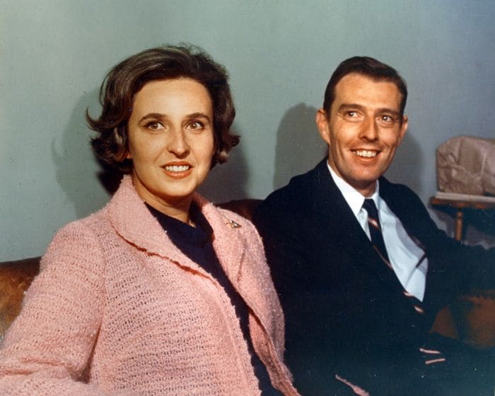 Doña Pilar y Luis Gómez-Acebo