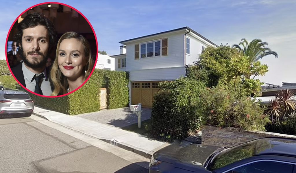 Así lucía la casa de Adam Brody y Leighton Meester antes de los incendios