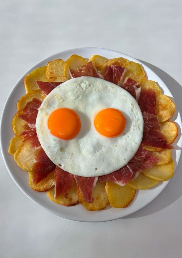 huevos con patatas