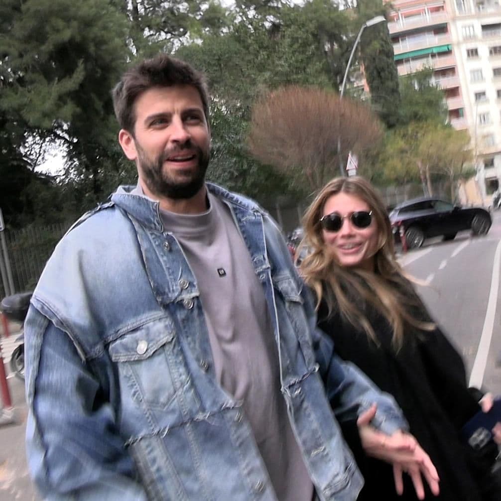 Clara Chía y Gerard Piqué