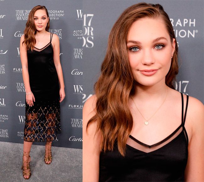 Maddie Ziegler looks alfombra roja