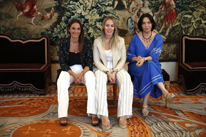 Lucía Sánchez, Gabriela Canseco y Casilda Sánchez