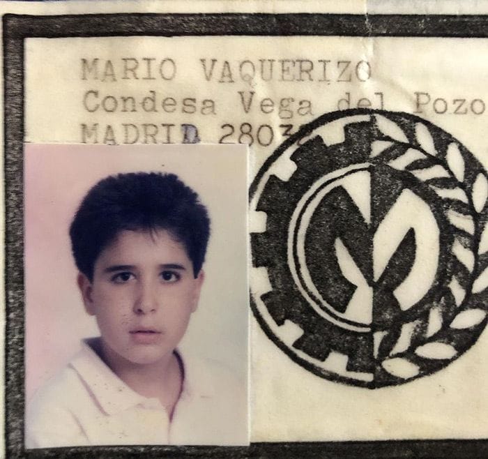 Antes de ser fan de Fangoria... Así era Mario Vaquerizo de preadolescente