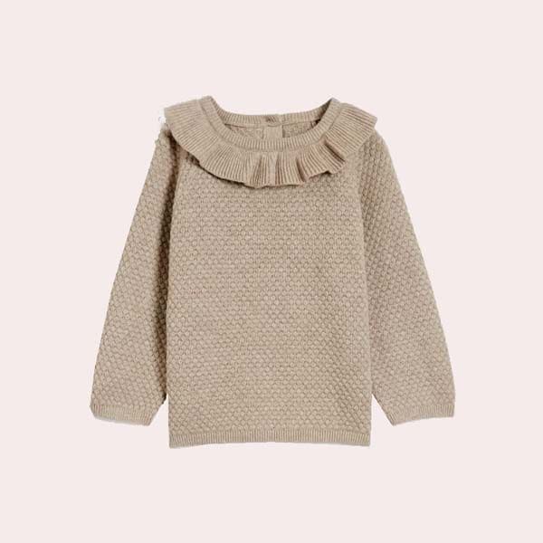 jersey camel cuello nina ca