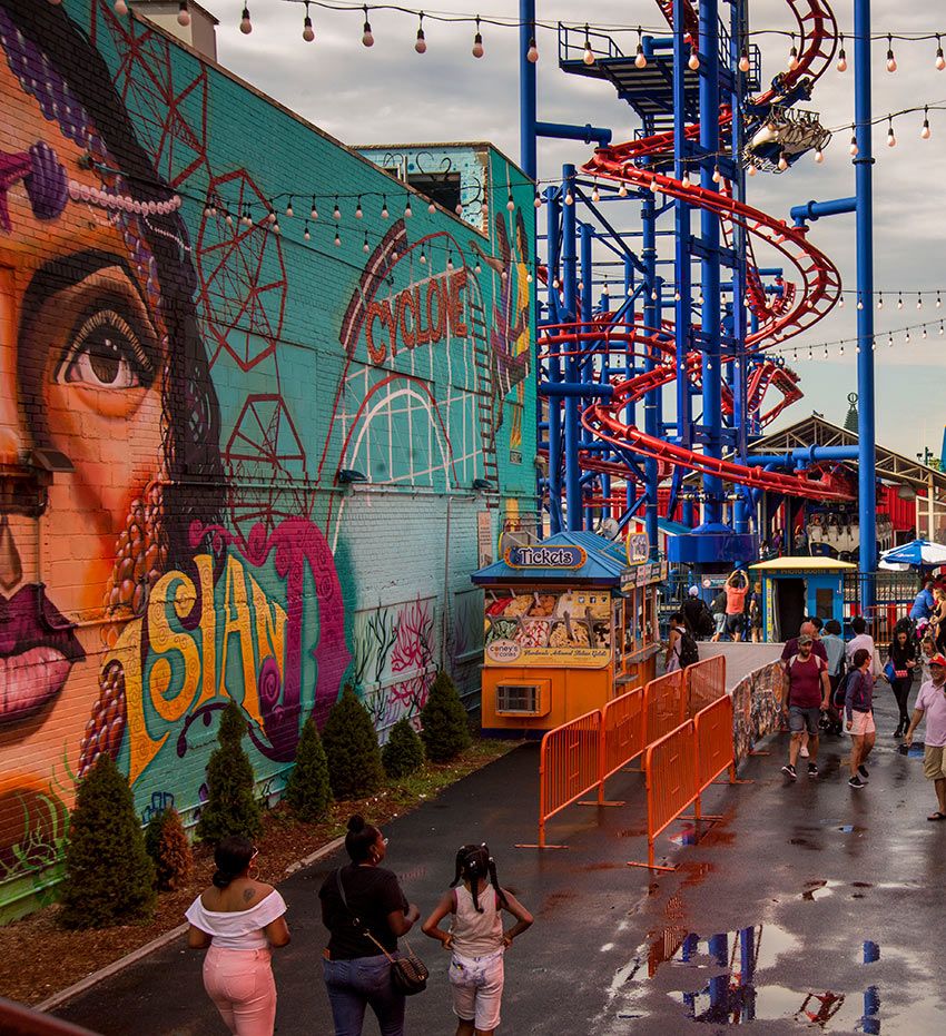 Visitar el parque de Coney Island