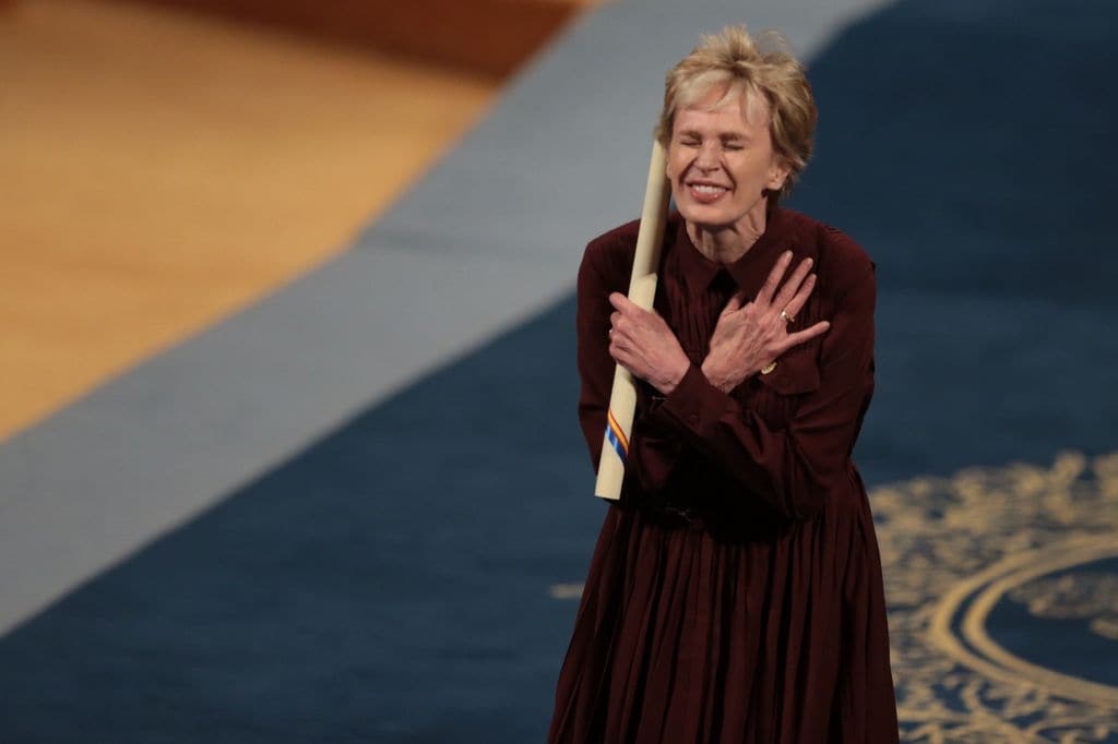 Siri Hustvedt en los premios Príncipe de Asturias 2019