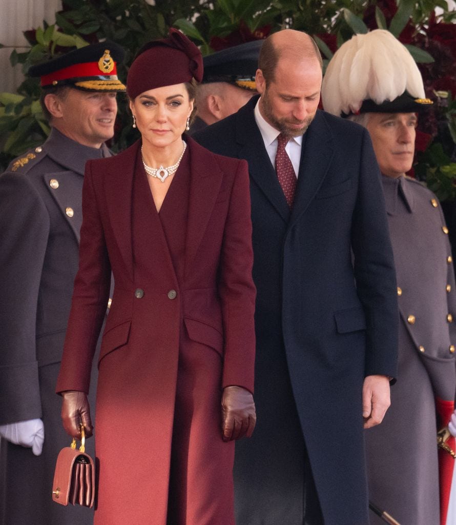 Kate Middleton con el príncipe Guillermo