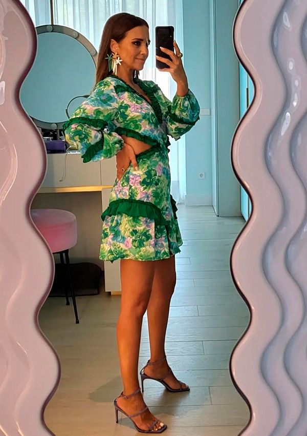 Fetiche Suances, Mango y Lausett: Paula Echevarría lleva total look de moda española en este selfie