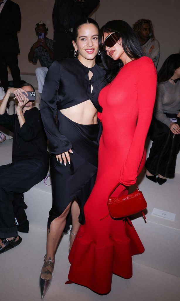 Rosalía y Kylie Jenner