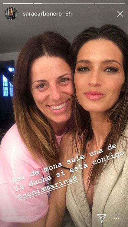 sara carbonero sonia marina instagram