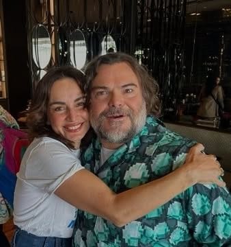 Ana de la Reguera y Jack Black se dejaron ver de lo más felices en la Ciudad de México