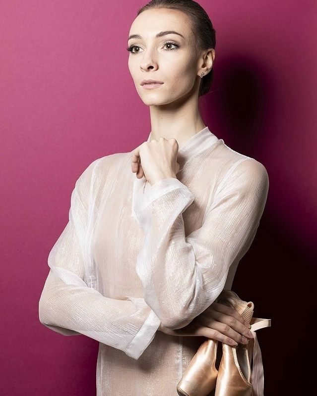 La bailarina rusa Olga Smirnova 