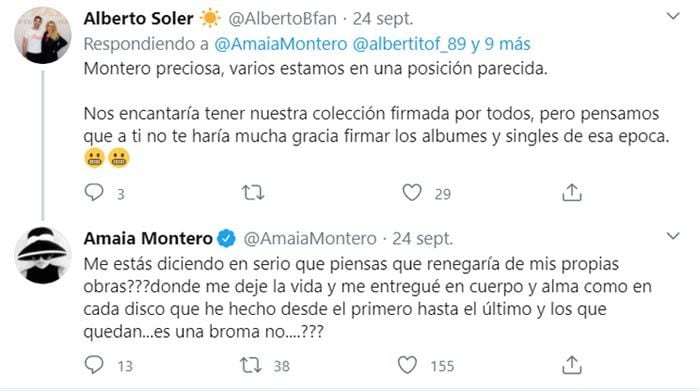 El origen del enfado de Amaia Montero con Leire Martínez