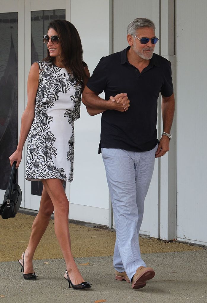 George y Amal Clooney